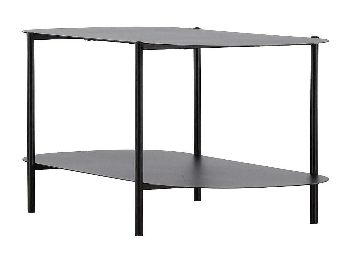 Recife salontafel 1 plank zwart.