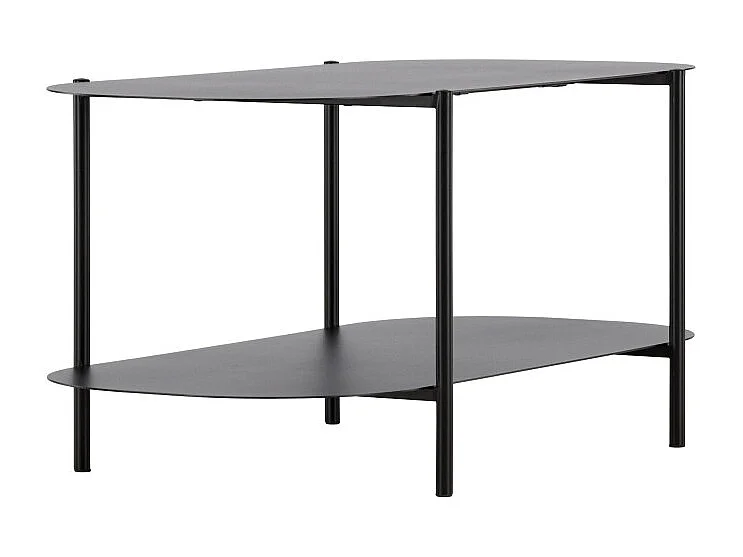 Recife salontafel 1 plank zwart.