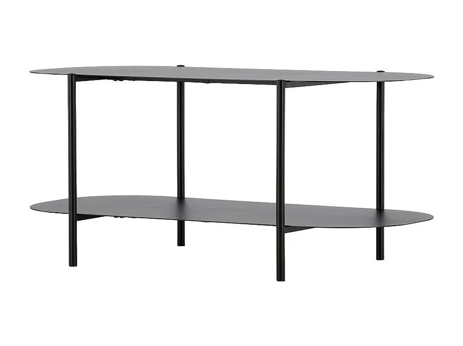 Recife salontafel 1 plank zwart.