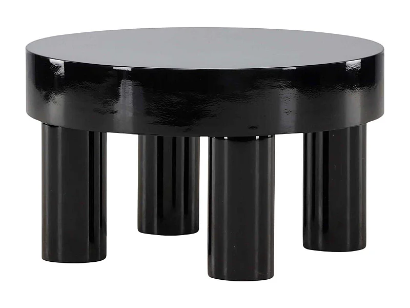 Table Basse Design "Varberg" 60cm Noir