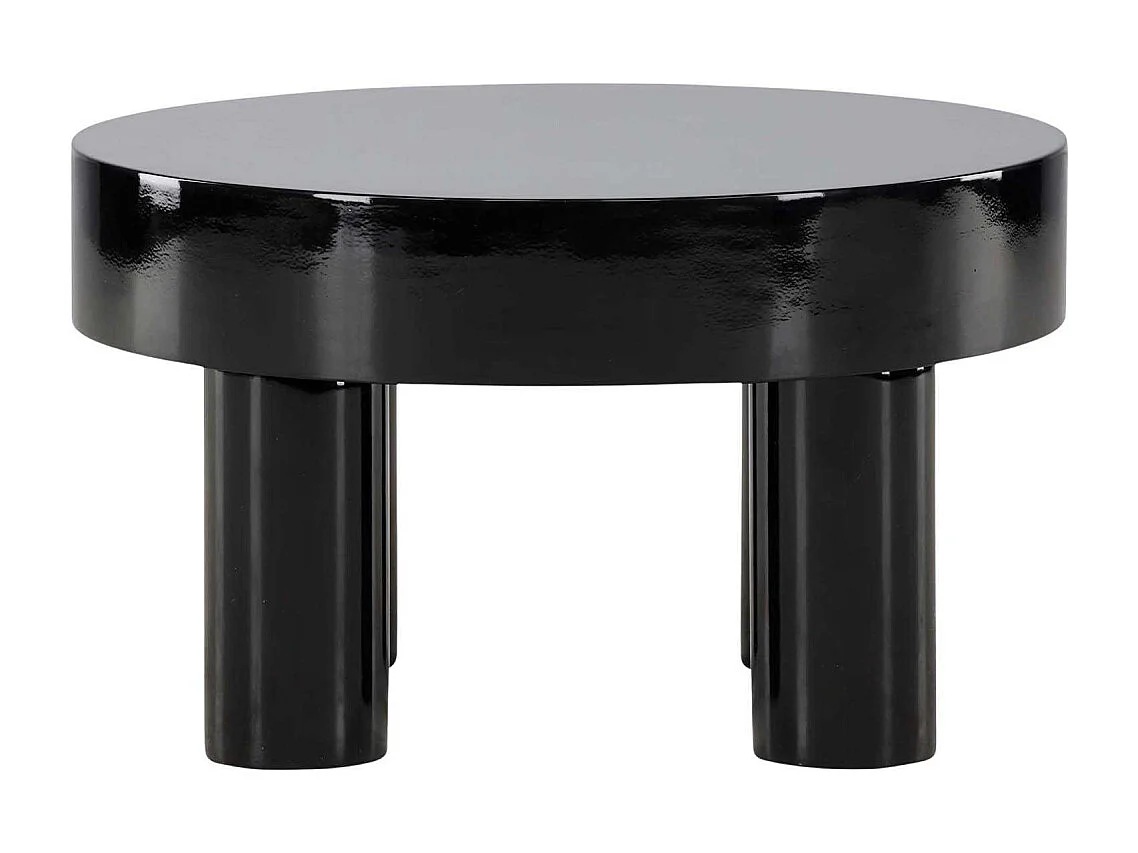 Table Basse Design "Varberg" 60cm Noir