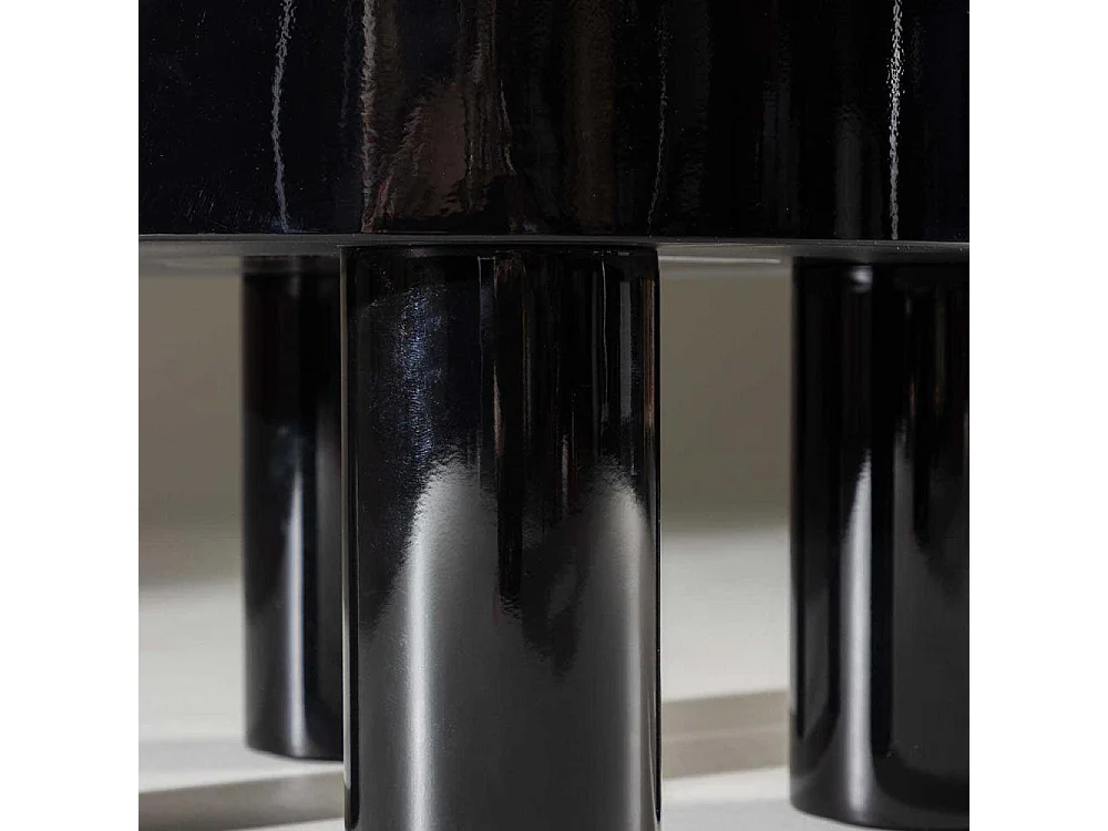 Table Basse Design "Varberg" 60cm Noir