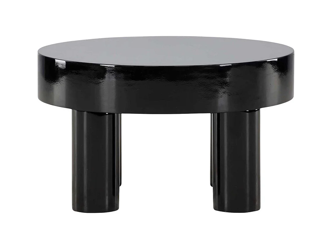 Table Basse Design "Varberg" 60cm Noir