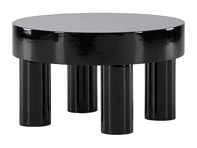 Varberg table basse Ø60 cm noir.