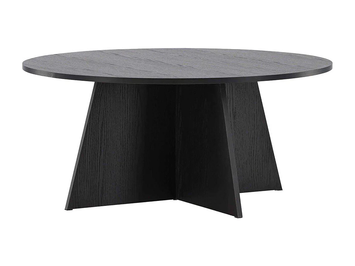 Table Basse Design "﻿Bootcut" 100cm Noir