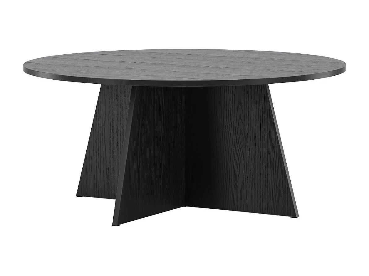 Tavolino Bootcut Ø100cm nero.