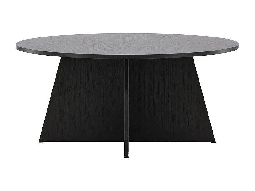 Tavolino Bootcut Ø100cm nero.