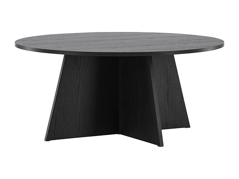 Tavolino Bootcut Ø100cm nero.