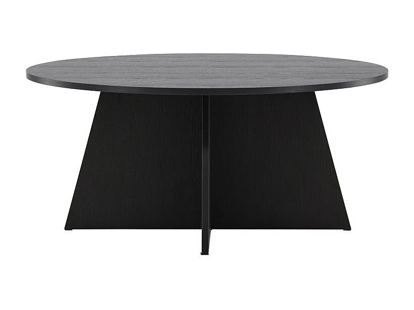 Tavolino Bootcut Ø100cm nero.