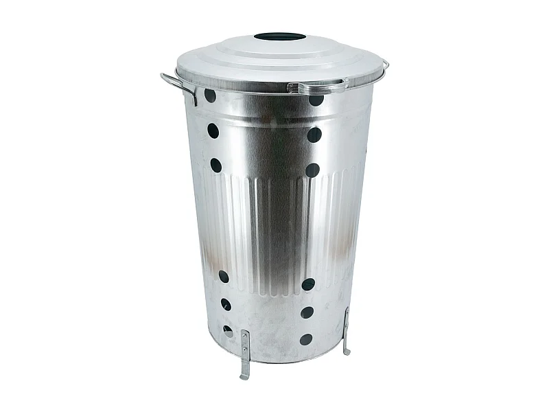 Composteur de jardin en métal galvanisé 90 L