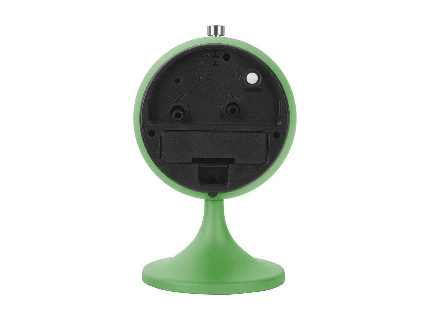 Réveil en métal Funky Retro Vert