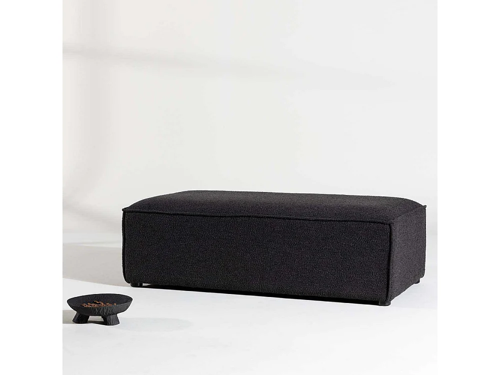 Gillholmen Pouf schwarz.