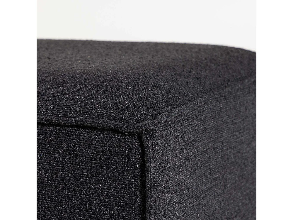 Gillholmen Pouf schwarz.