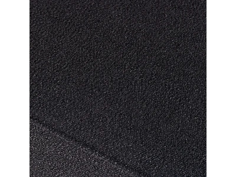 Pouf Design Bouclé "Gillholmen" 112cm Noir