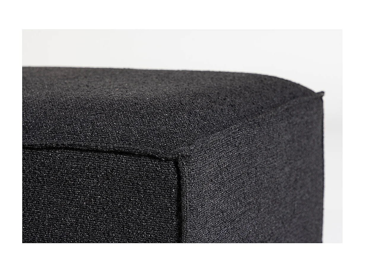 Gillholmen pouf noir.
