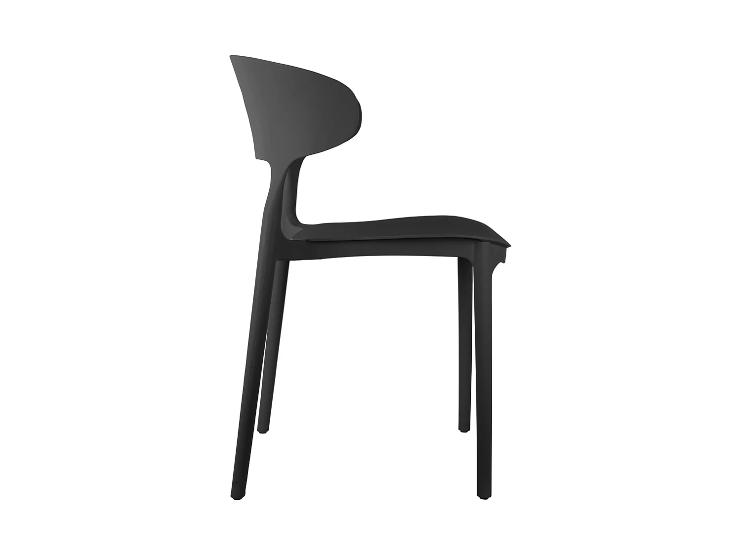 Fauteuil coloré en polypropylène Fain