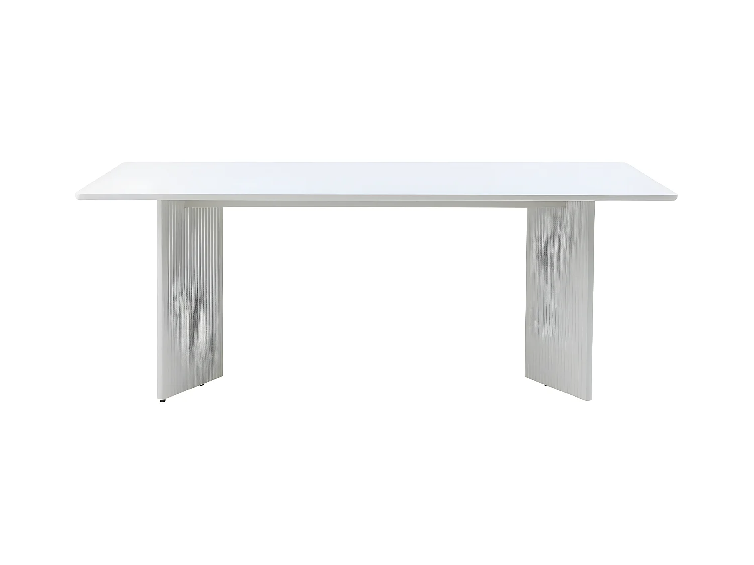 Jura - Table à manger 6 personnes en bois - Grège