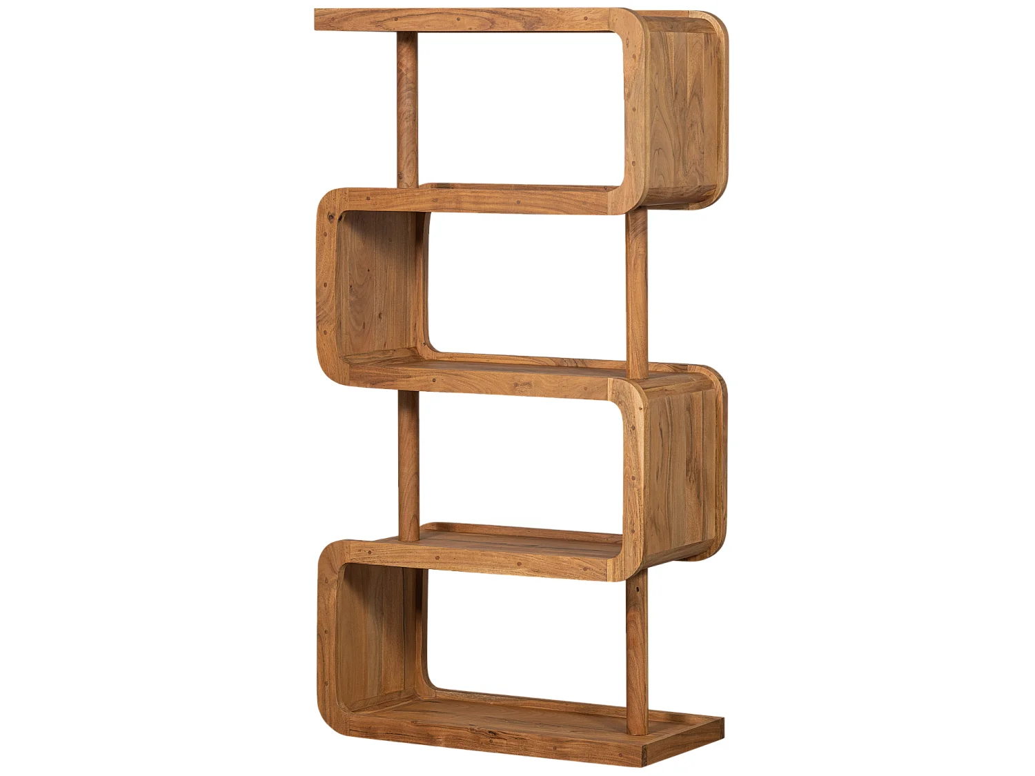 Armoire ouverte en bois d'acacia RATTLE