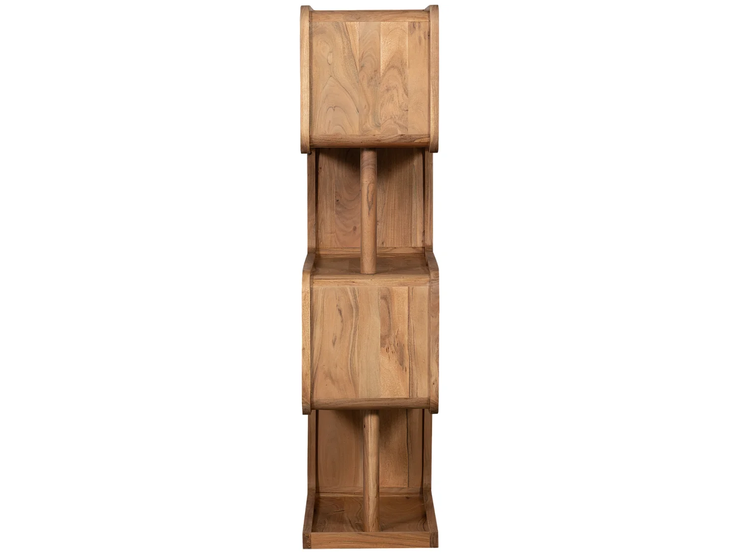 Armoire ouverte en bois d'acacia RATTLE