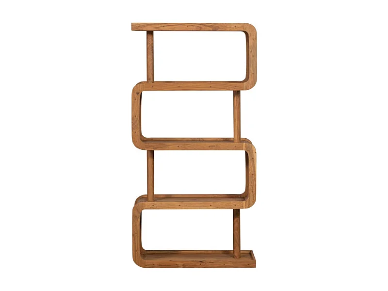 Étagère haute design en bois 82x160cm CLYMO