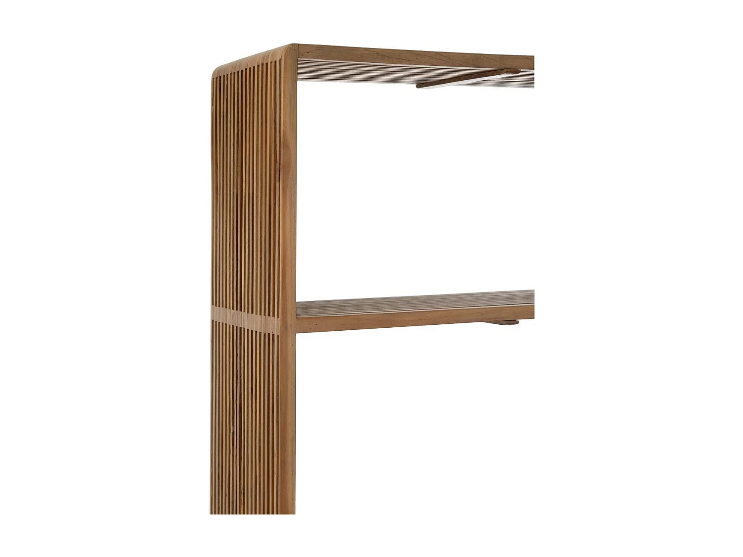 Bibliothèque 4 Niveaux en Bois "Teck" 190cm Naturel