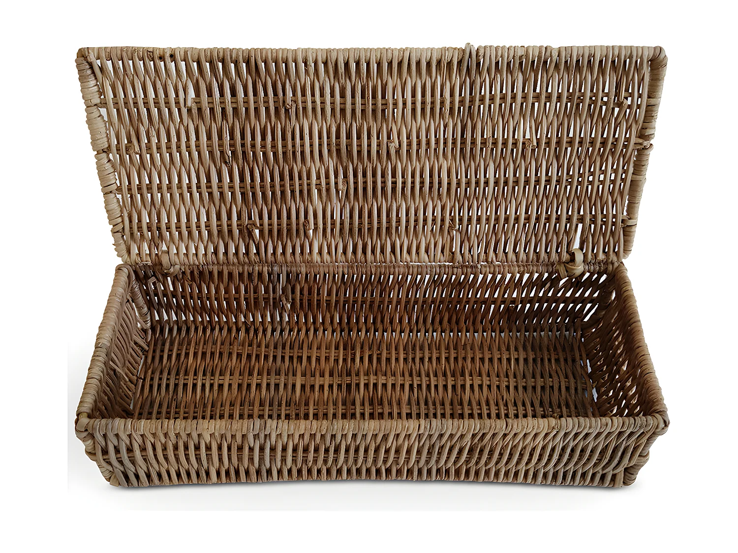 Cesta de Ratán con Tapa - 26x10CM - Lung