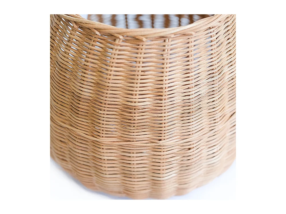 Cesto in rattan con manico - 33x22CM - Vernu