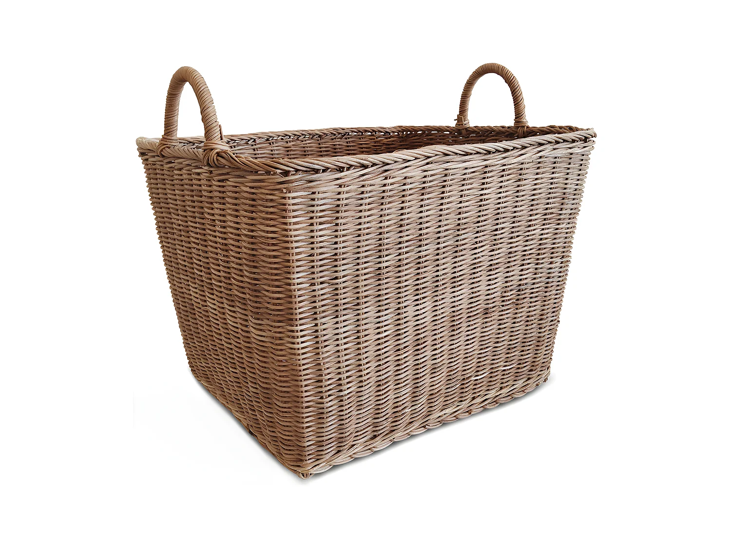 Panier en Rotin avec Poignées - 45x35CM - Luisa Naturel