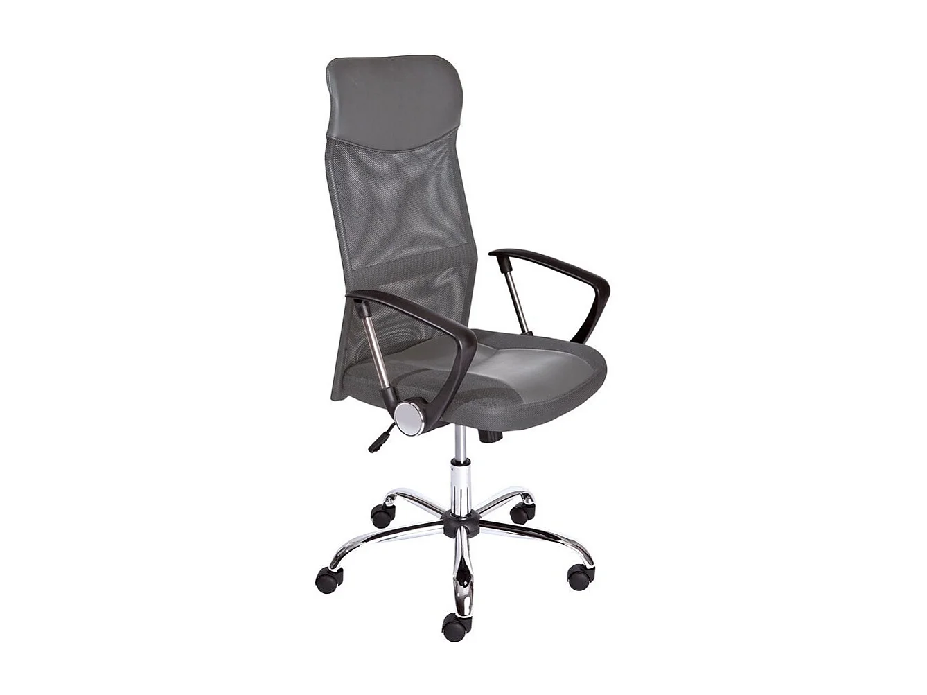 Fauteuil de Bureau à Roulettes "Work" 121cm Gris