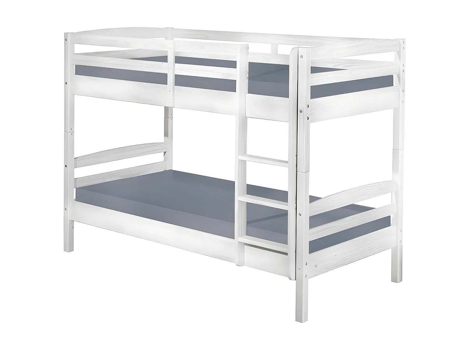 Lit Enfant Superposé "Joe" 90x200cm Blanc