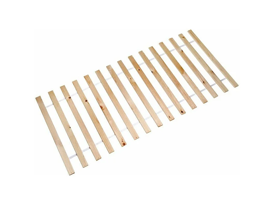 Sommier Lit Adulte "13 Lattes" 140x200cm Naturel
