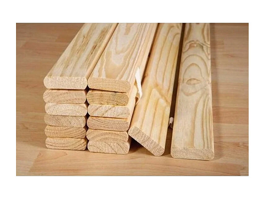 Sommier Lit Adulte "13 Lattes" 140x200cm Naturel