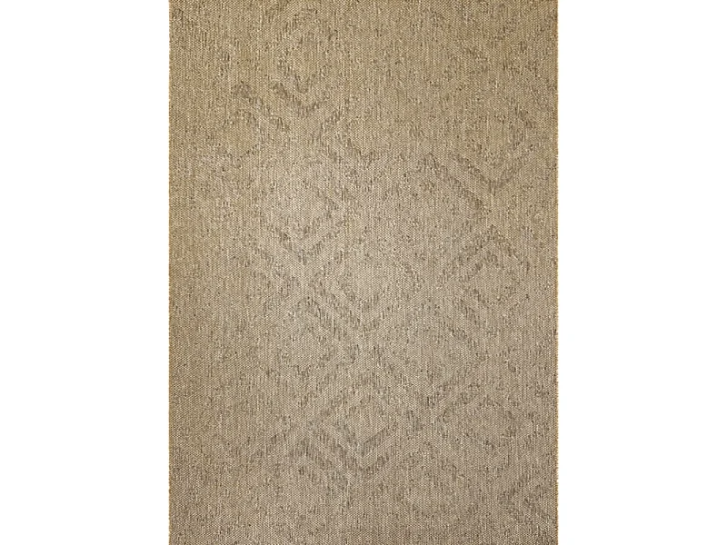 Tapis extérieur effet intérieur jute beige BAMAKO 790 Beige 200*290