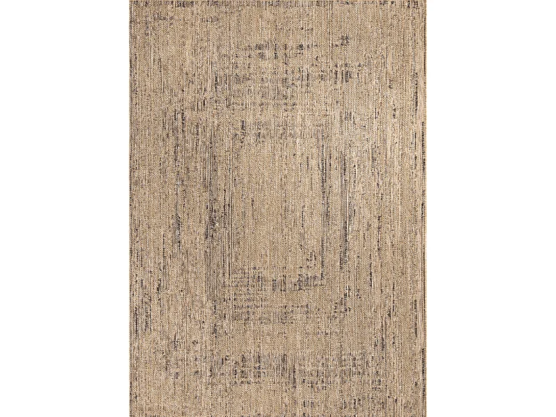 Tapis extérieur effet intérieur jute beige BAMAKO 784 Beige 160*230