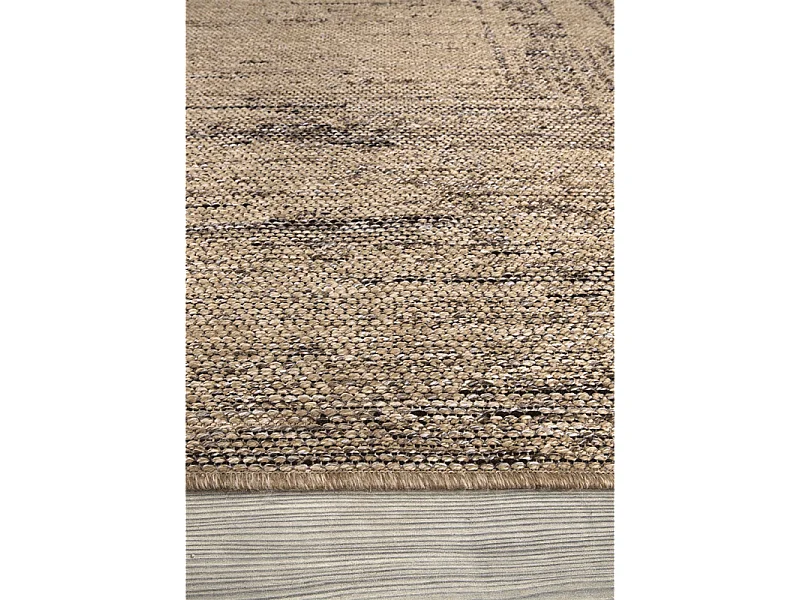Tapis extérieur effet intérieur jute beige BAMAKO 784 Beige 160*230