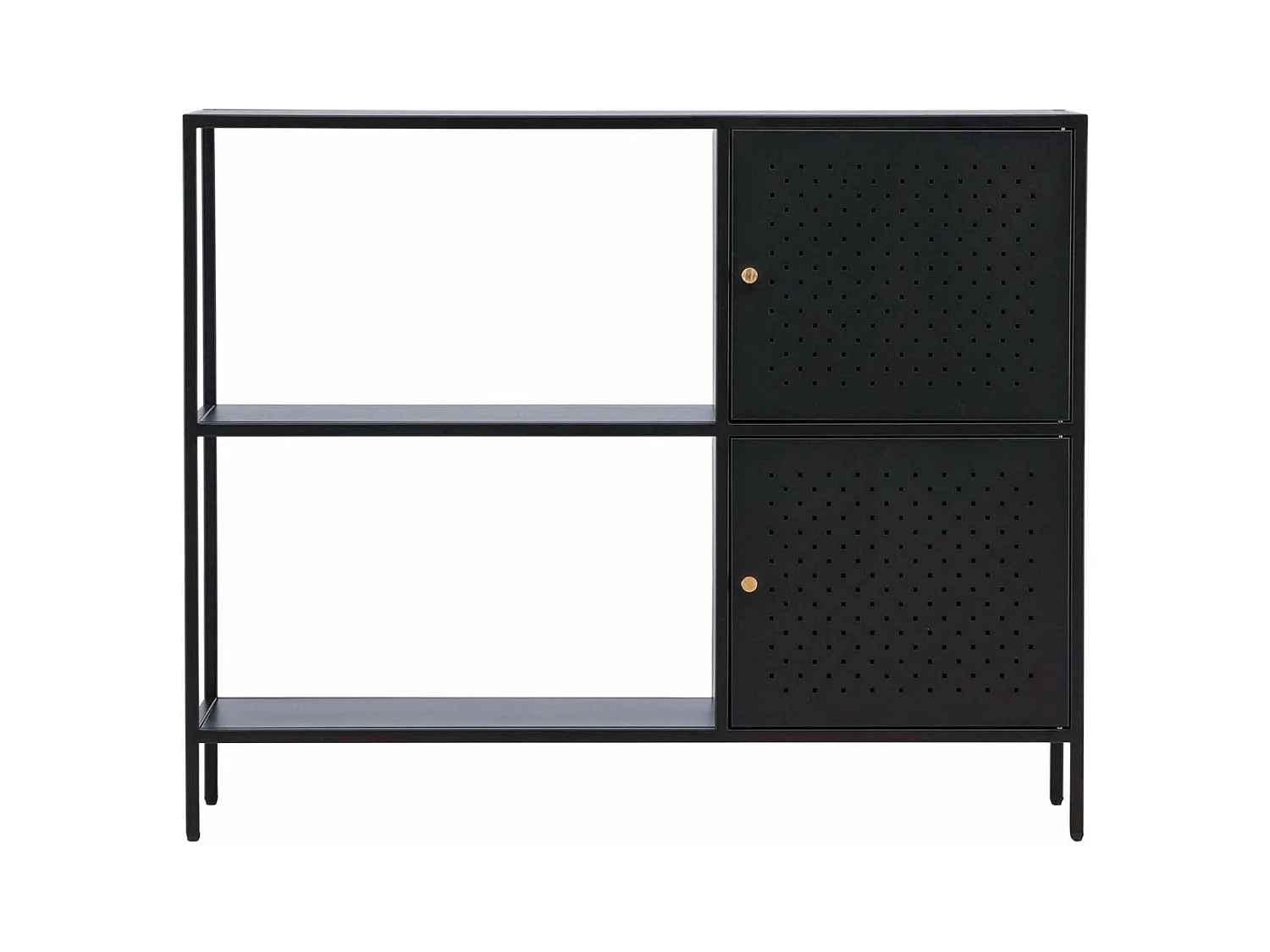 Console Design en Métal "Salta" 100cm Noir