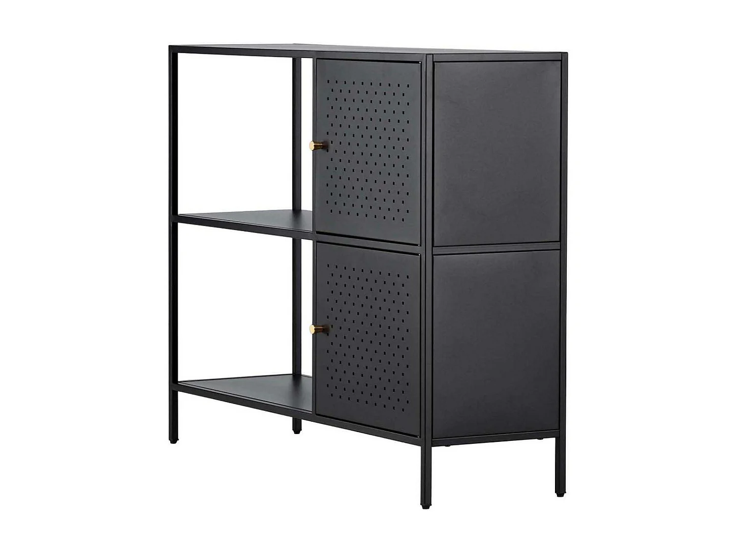 Console Design en Métal "Salta" 100cm Noir