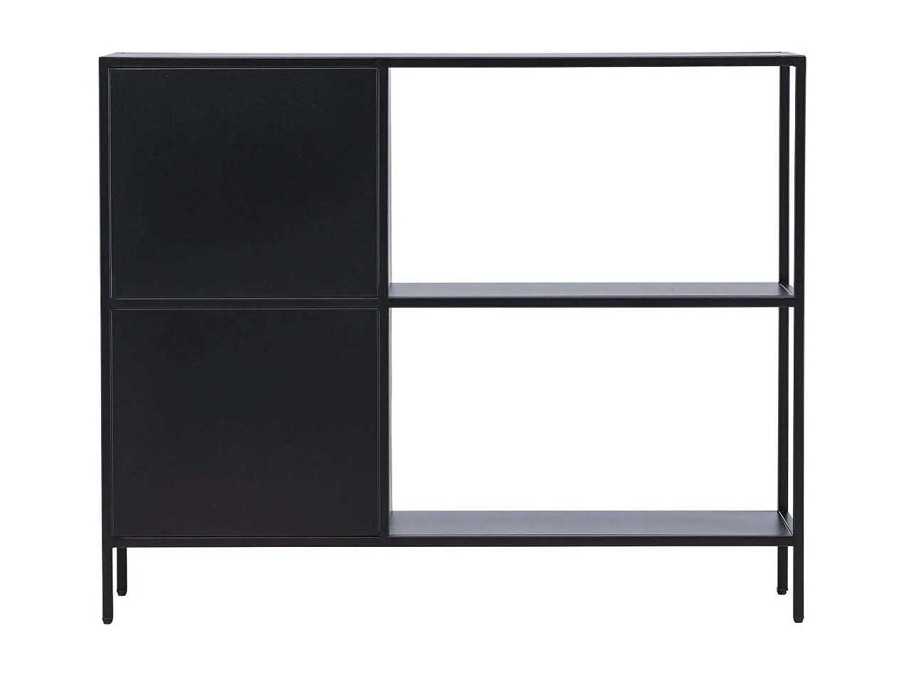 Console Design en Métal "Salta" 100cm Noir