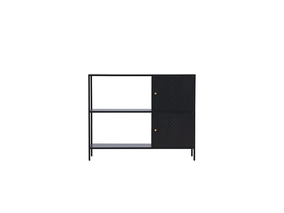 Console Design en Métal "Salta" 100cm Noir