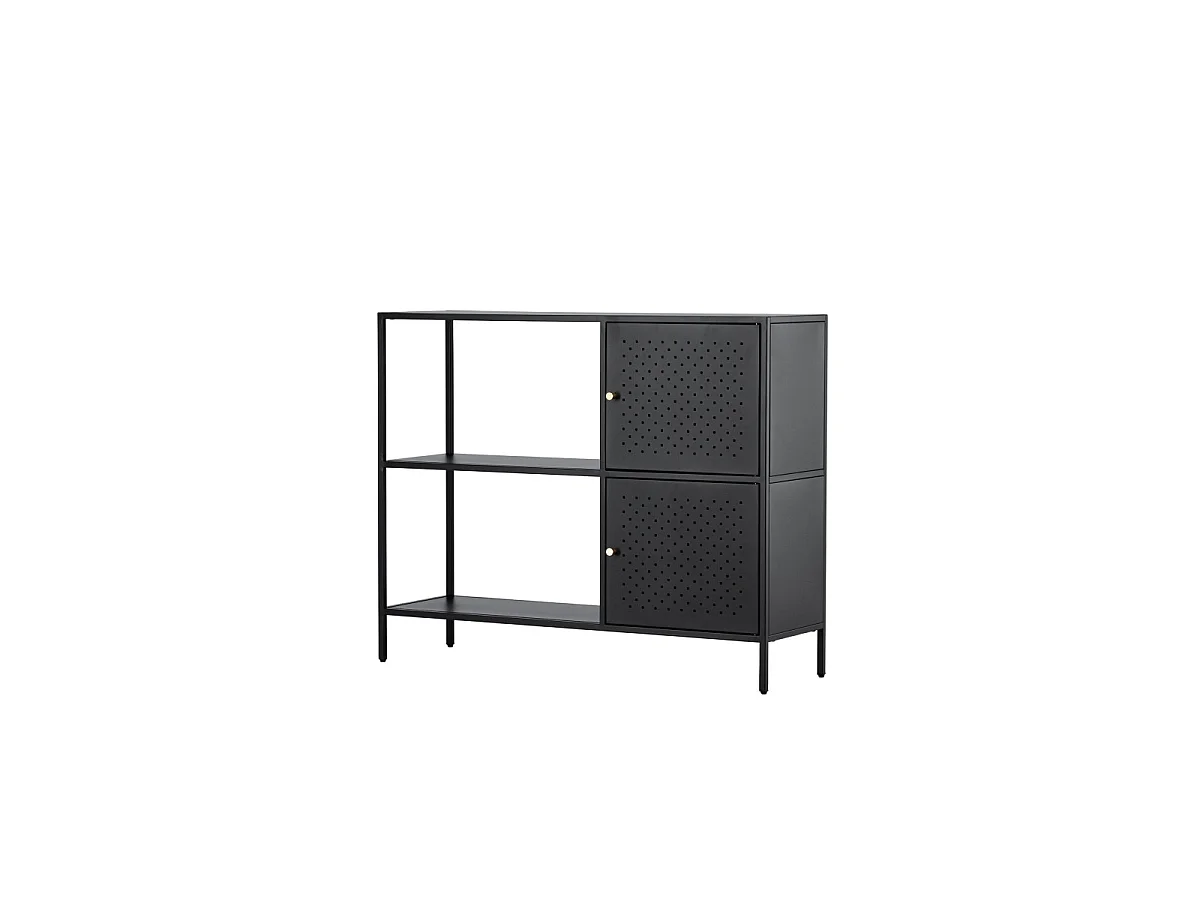 Console Design en Métal "Salta" 100cm Noir
