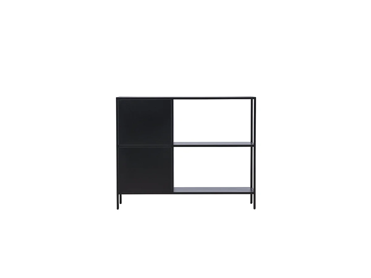 Console Design en Métal "Salta" 100cm Noir