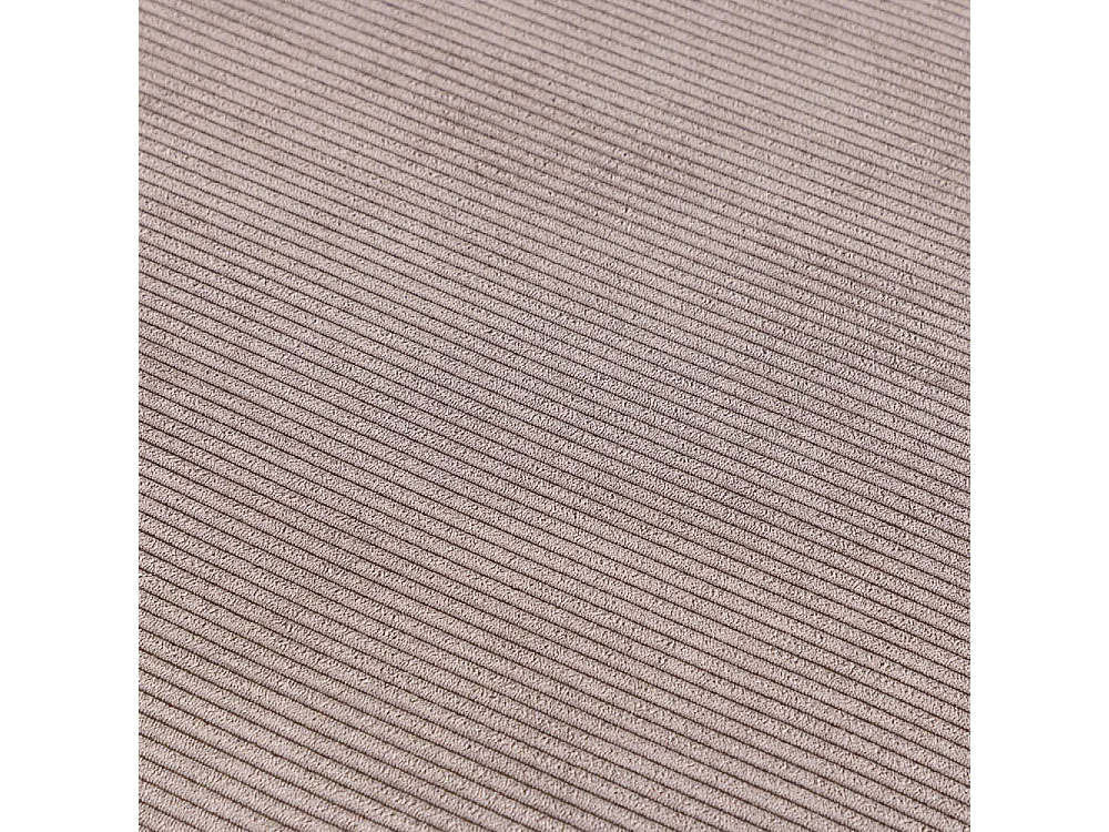Gillholmen pouf velours côtelé marron.
