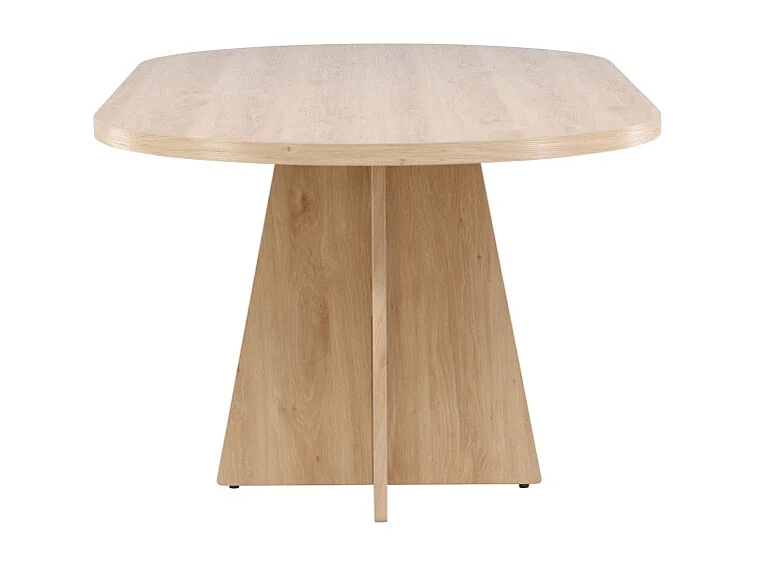 Table à Manger Design "Bootcut" 230cm Naturel