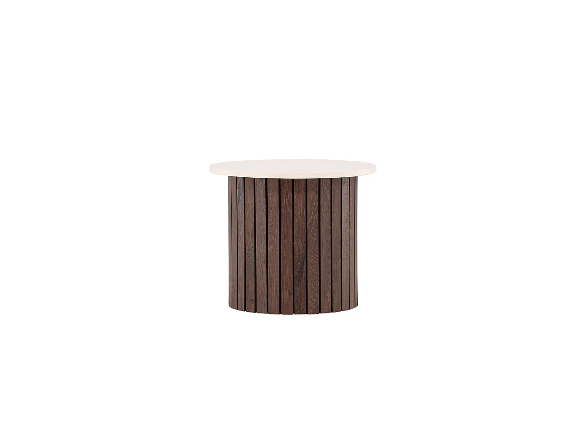 Table d'Appoint Design "Visingsö" 52cm Beige