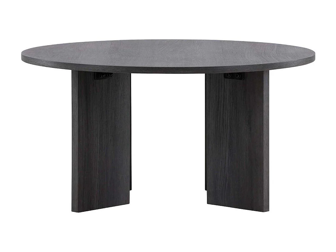 Askerön salontafel Ø80 cm zwart.