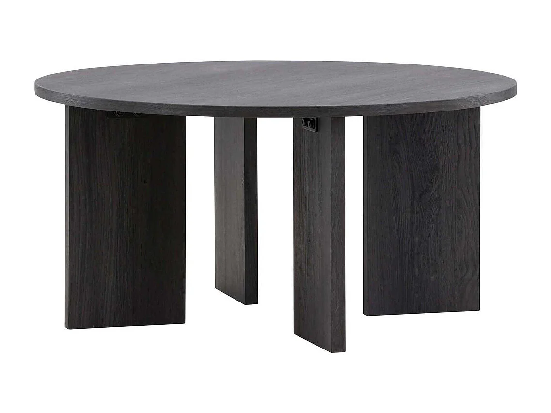 Askerön salontafel Ø80 cm zwart.