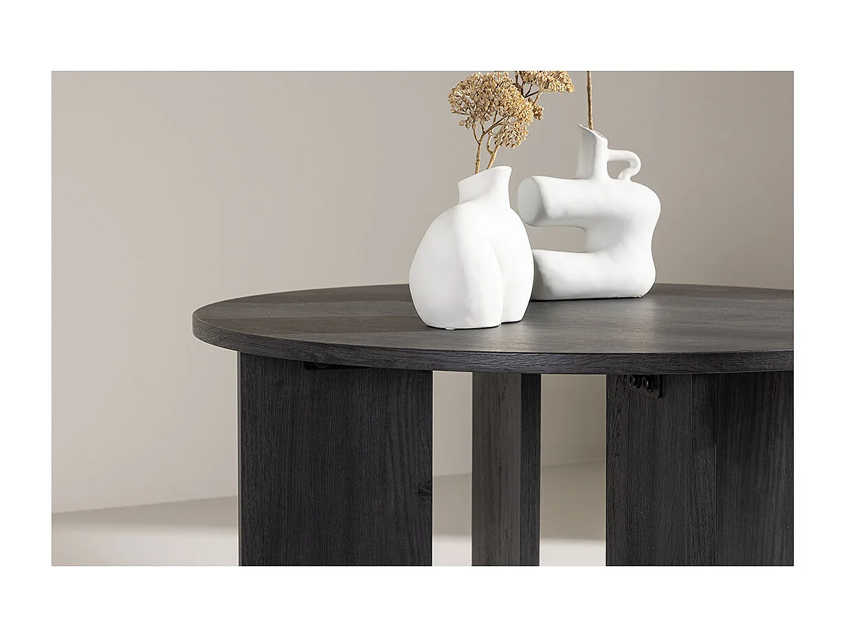 Tavolino Askerön Ø80cm nero.