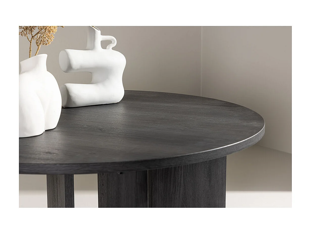 Tavolino Askerön Ø80cm nero.