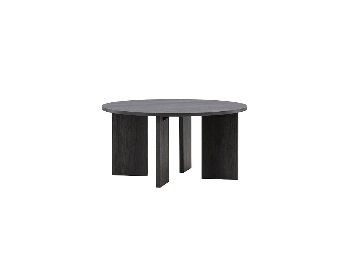 Askerön Couchtisch Ø80 cm schwarz.