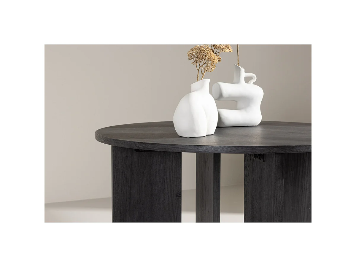 Askerön Couchtisch Ø80 cm schwarz.